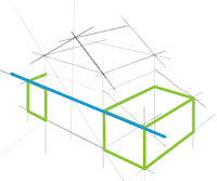 The underlying structure od a barn